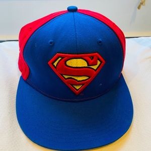 Adjustable Unisex Superman Snapback Hat